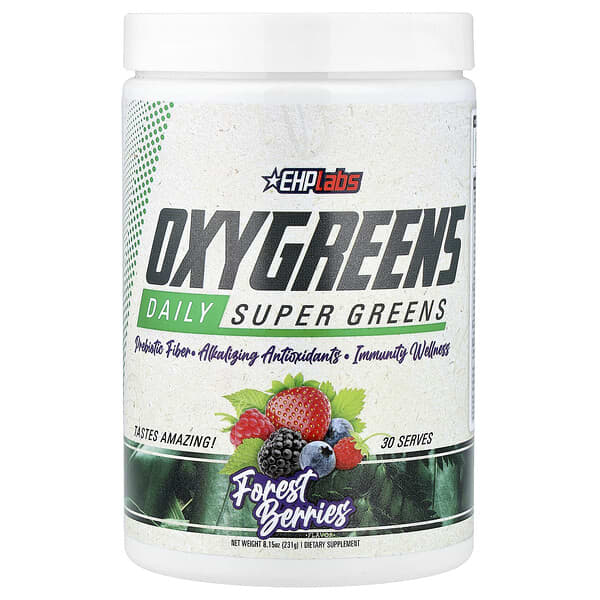 OxyGreens, Daily Super Greens, Forest Berries, 8.15 oz (231 g)