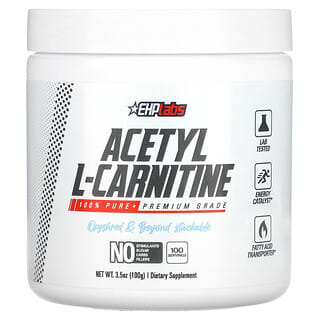 EHPlabs, Acetil L-carnitina`` 100 g (3,5 oz)