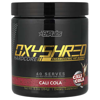 إي إتش بي لابس‏, OxyShred Hardcore ، حارق للدهون حراري ، كالي كولا ، 9.74 أونصة (276 جم)