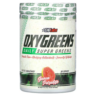 EHPlabs, OxyGreens, Daily Super Greens, Guava Paradise, 8.4 oz (237 g)