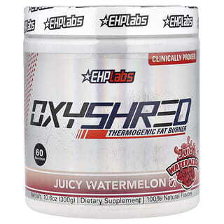EHPlabs, Oxyshred，生熱燃脂劑，多汁西瓜味，10.4 盎司（294 克）