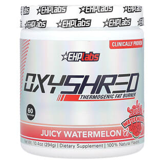 EHPlabs, OxyShred, Thermionic Fat Burner, Juicy Watermelon, 10.4 oz (294 g)
