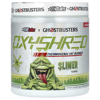 EHPlabs, Ghostbusters, OxyShred, Thermogenic Fat Burner, Slimer, 12.34 oz (350 g)