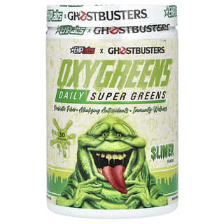 EHPlabs, Ghostbusters, Oxygreens, Daily Super Greens, Slimer, 9,73 uncji (276 g)