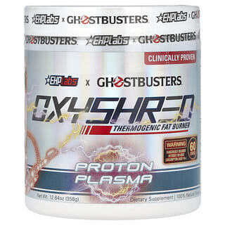 EHPlabs, Ghostbusters, OxyShred, bruciagrassi termogenico, plasma protonico, 358 g