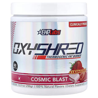 EHPlabs, OxyShred, Thermogenic Fat Burner, Cosmic Blast, Strawberry, 10.16 oz (288 g)