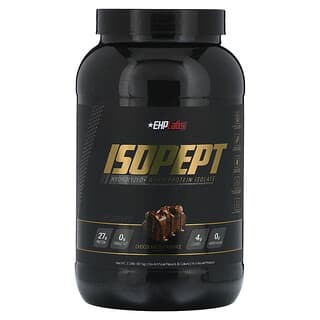 EHPlabs, IsoPept, гидролизованный изолят сывороточного протеина, шоколадный вкус, 1015 г (2,24 фунта)