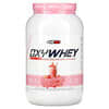 OxyWhey, Lean Wellness Protein, truskawkowy koktajl mleczny, 880 g