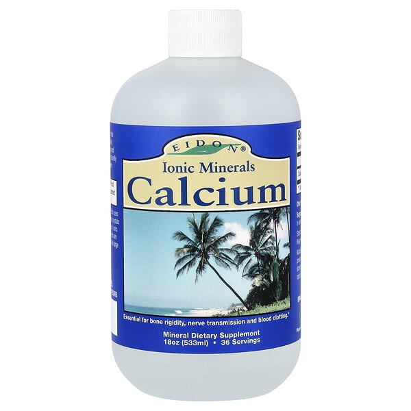 Eidon Ionic Minerals, Ionische mineralen, calcium, 533 ml