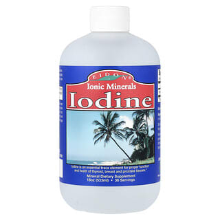 Eidon Ionic Minerals, Iodine, 18 oz (533 ml)