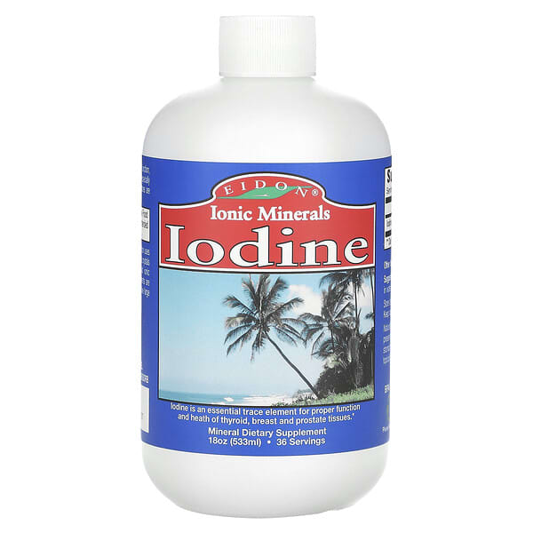 Ionic Minerals, Iodine, 18 oz (533 ml)