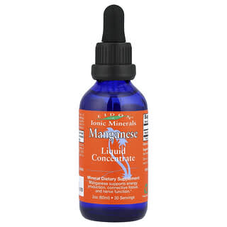 Eidon Ionic Minerals, Manganese, Liquid Concentrate, Mangan, Flüssigkonzentrat, 60 ml (2 oz.)