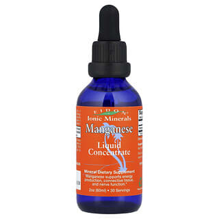 Eidon Ionic Minerals, Manganese Liquid Concentrate, 2 oz (60 ml)