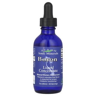 Eidon Ionic Minerals, Bor, Liquid Concentrate, Bor, Flüssigkonzentrat, 60 ml (2 oz.)