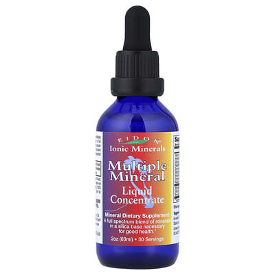 Eidon Ionic Minerals, Multiple Mineral, Liquid Concentrate, 2 oz (60 ml)