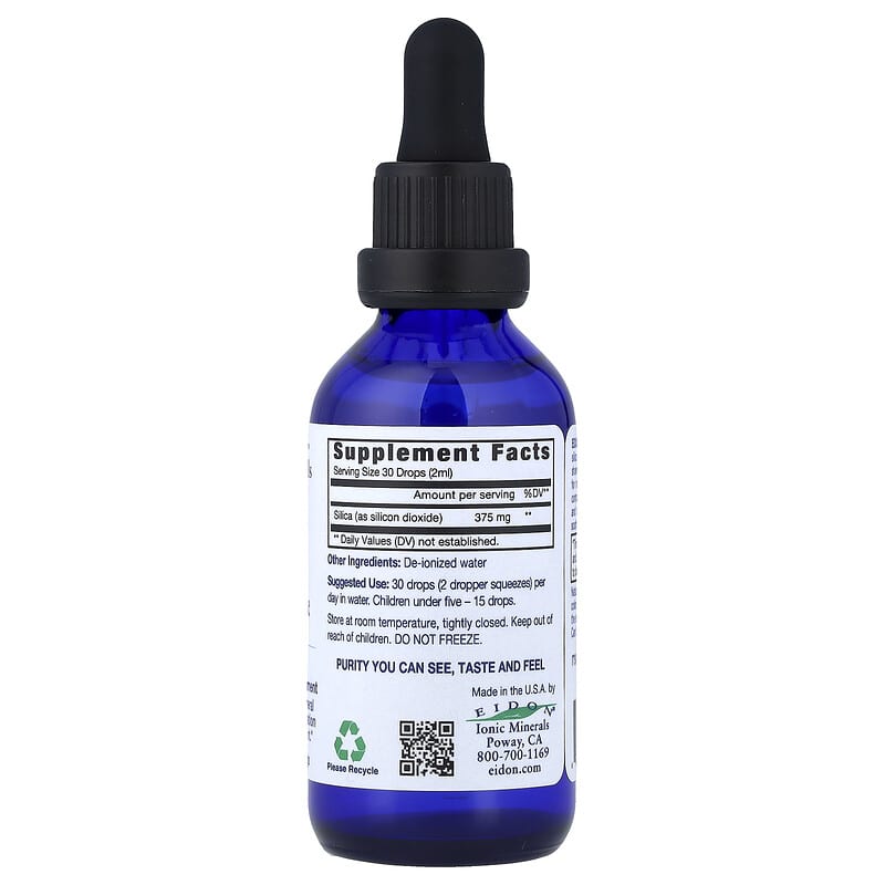 シリカ、濃縮液体タイプ、2mg、60ml（2オンス）
