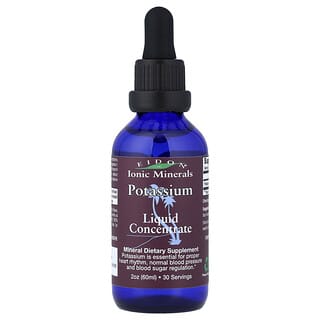 Eidon Ionic Minerals, Potassium, Liquid Concentrate, Kalium, Flüssigkonzentrat, 60 ml (99 mg pro Portion)