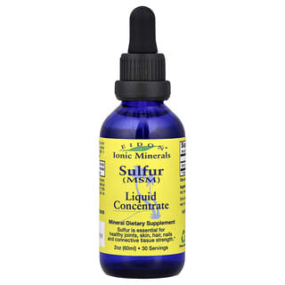 Eidon Ionic Minerals, Sulfur, Liquid Concentrate, 2 oz (60 ml)