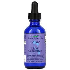 Eidon Mineral Supplements, Ionic Minerals, Zinc, Liquid Concentrate, 2 oz (60 ml)