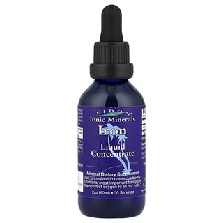 Eidon Ionic Minerals, Hierro, Concentrado líquido, 60 ml (2 oz)