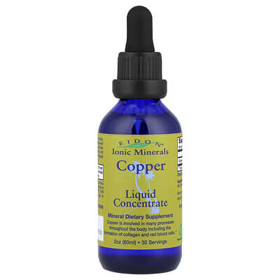 Eidon Ionic Minerals, Copper, Concentrate, 2 oz (60 ml)