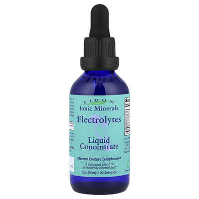 Eidon Ionic Minerals, Electrolytes, Liquid Concentrate, 2 oz (60 ml)