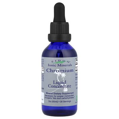 Eidon Ionic Minerals, Chromium, Liquid Concentrate, 2 oz (60 ml)