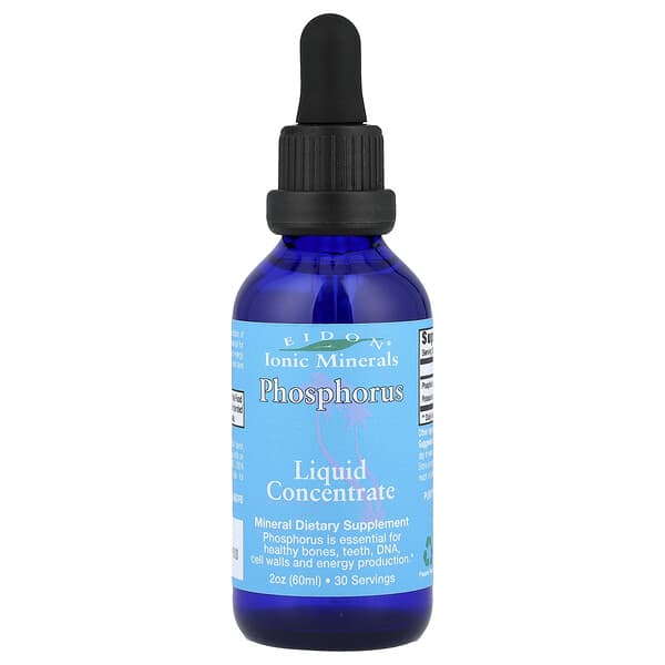 Eidon Ionic Minerals, Fósforo, Concentrado líquido, 60 ml (2 oz)