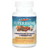 Superbiome, 8 extraits de champignons + 2 probiotiques, 60 capsules