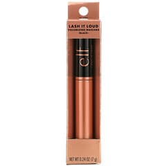 E.L.F., Lash It Loud, Máscara para dar volumen, Negro, 7 g (0,24 oz)