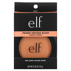 E.L.F., Primer-Infused Blush, Always Cheeky, 0.35 oz (10 g)