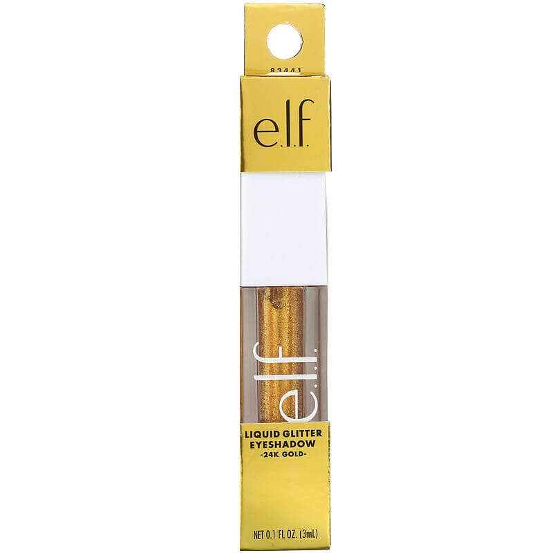 E.l.f. Liquid Glitter Eyeshadow - 24k Gold - 0.1 Fl Oz : Target