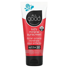 All Good Products, キッズ・サンスクリーン、SPF 30、3液量オンス (89 ml)