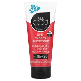 All Good Products, Kid's Mineral Sunscreen, SPF 30, 3 fl oz (89 ml)