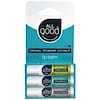Lip Balm, SPF 15, Original, Spearmint, Coconut, 3 Pack, 4.25 g Each