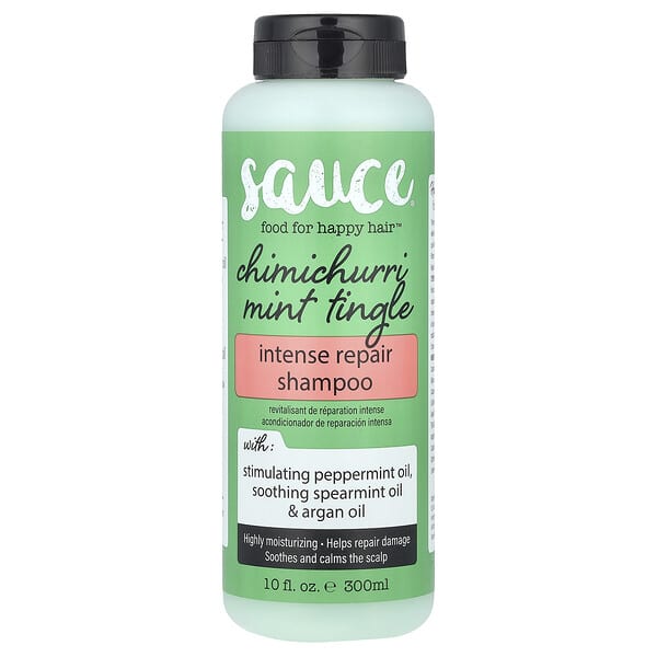 Sauce Beauty, 인텐스 리페어 샴푸, 치미추리 민트 팅글, 300ml(10fl oz)