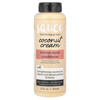 Sauce Beauty, Intense Repair Conditioner, Coconut Cream, reparierender Conditioner, Kokosnuss-Creme, 300 ml (10 fl. oz.)