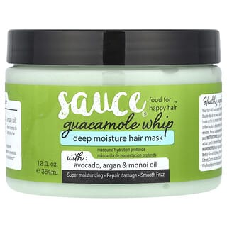 Sauce Beauty, Máscara Capilar de Hidratação Profunda, Sabor de Guacamole, 354 ml (12 fl oz)