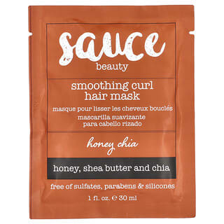 Sauce Beauty, Smothing Curl Hair Mask, Honey Chia, 1 fl oz (30 ml)