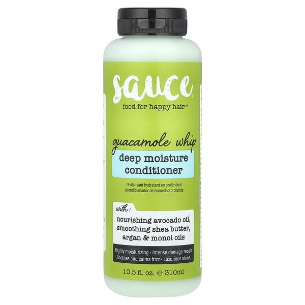 Sauce Beauty, 딥 모이스처 컨디셔너, 과카몰리 휩, 310ml(10.5fl oz)