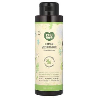 Eco Love, 패밀리 컨디셔너, 오이, 파슬리, 시금치, 500ml(17.6fl oz)