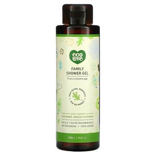 Eco Love, Family Shower Gel, Cucumber, Parsley & Spinach, 17.6 fl oz (500 ml)