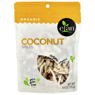 Elan, Organic Coconut Smiles , 4.4 oz (125 g)