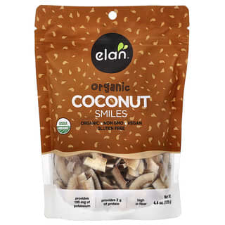 Elan, Organic Coconut Smiles , 4.4 oz (125 g)