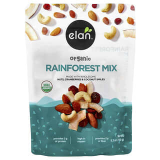 Elan, オーガニック レインフォレスト ミックス、150g（5.3オンス）
