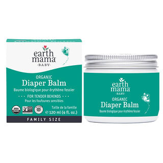 Earth Mama, Baby Organic Diaper Balm, 4 fl oz
