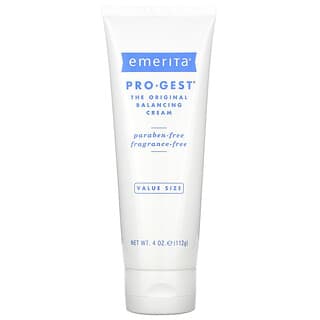 Emerita, Pro-Gest, Crème équilibrante, Sans parfum, 112 g