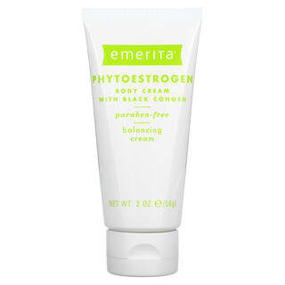 Emerita, 植物動情素身體乳霜，2盎司（56克）
