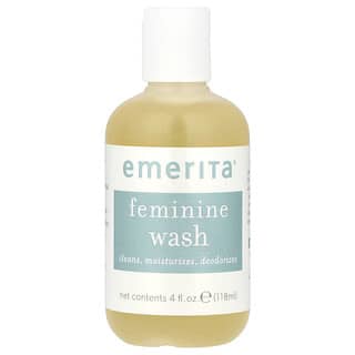 Emerita, Измиващ препарат за балансиране на pH, без аромати, 4 течни унции (118 ml)