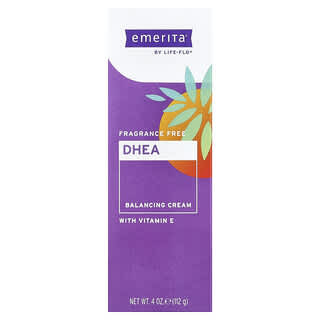 Emerita, DHEA Balancing Cream with Vitamin E, Fragrance Free , 4 oz (112 g)